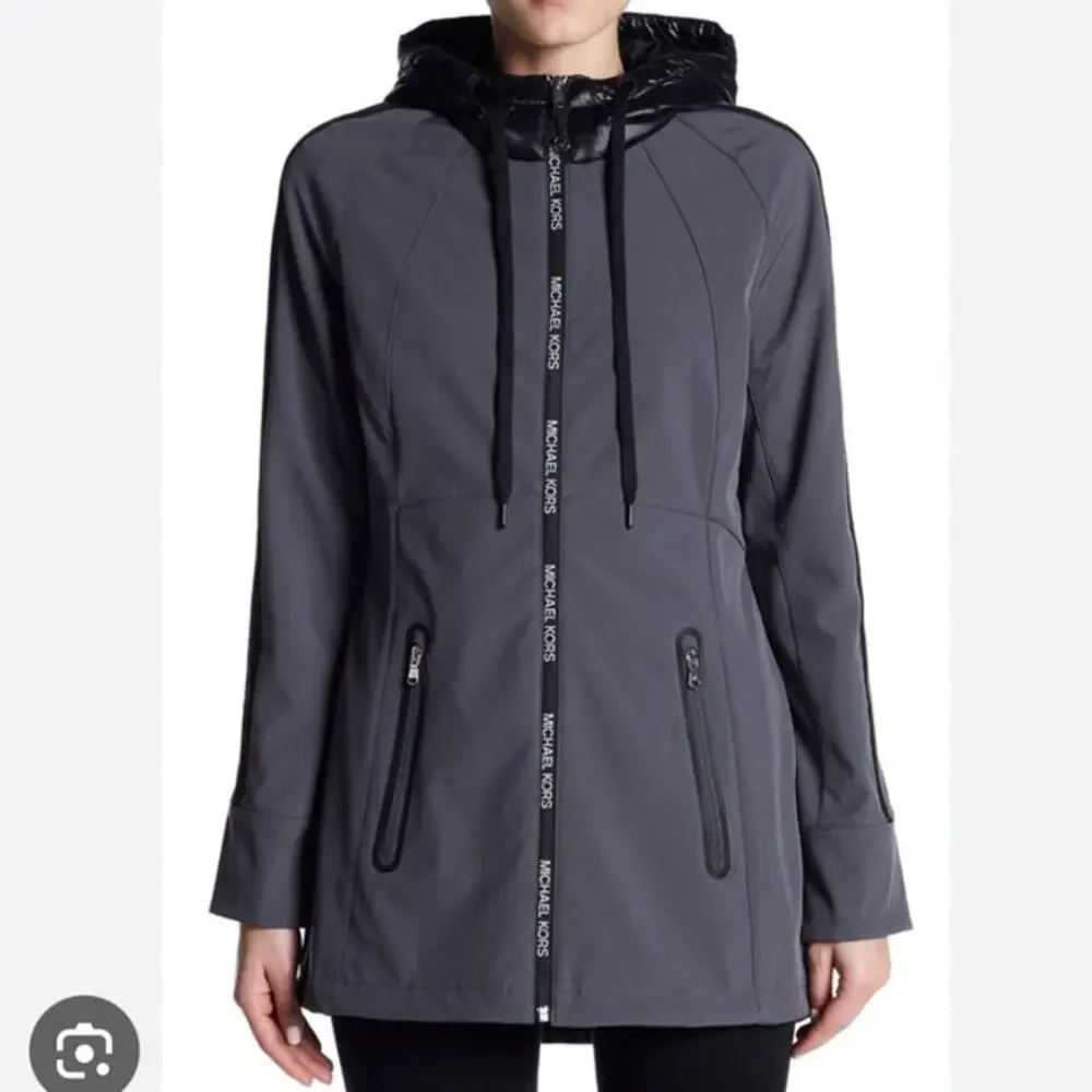 Michael Kors‎ Soft Shell Hooded Jacket S